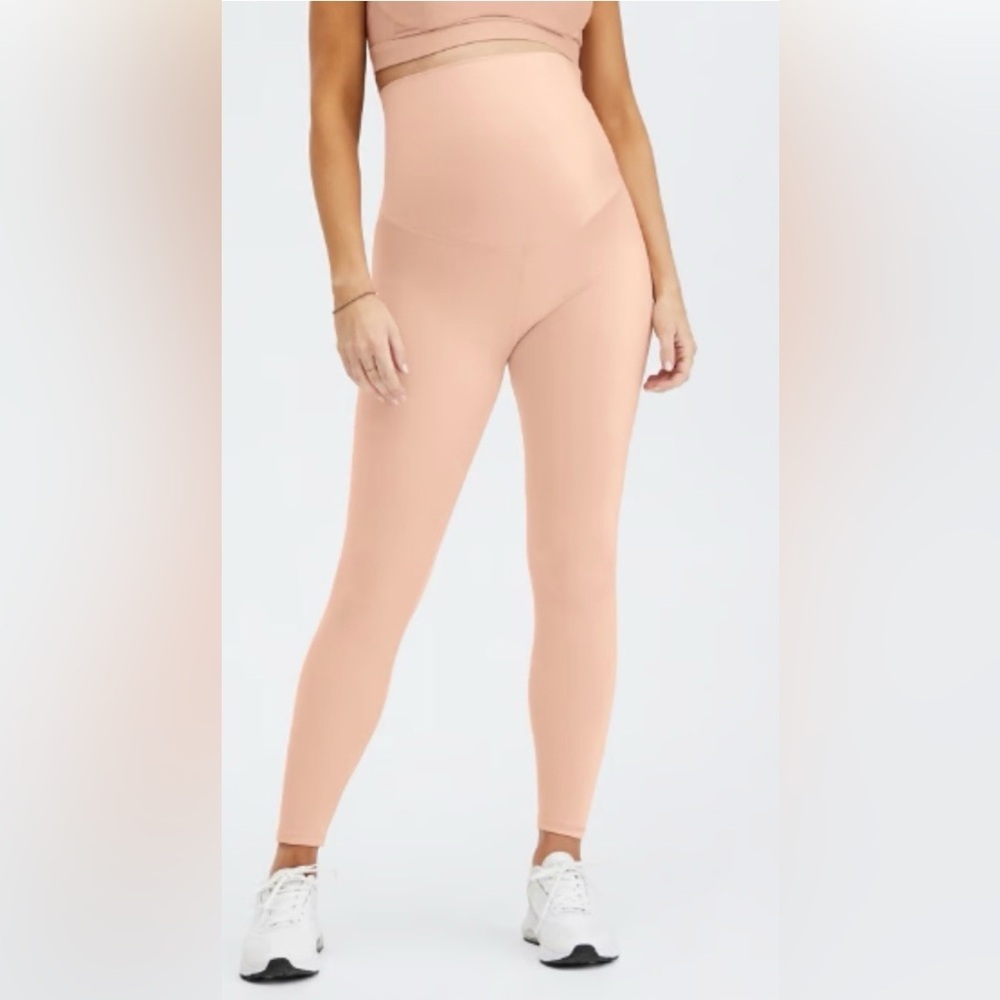 Fabletics High-Waisted Shine Maternity Leggings